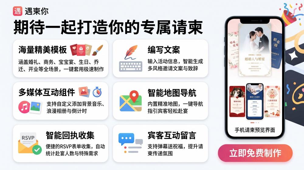 开业电子邀请函加倒计时，3步搞定！小白也能零失败（附工具实测）